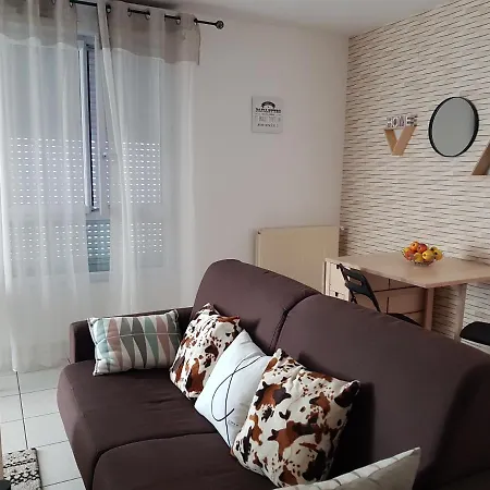 Le Pompidou T2 Pour 2 A 4 Pers Avec Parking Prive & Balcon Place Ney *