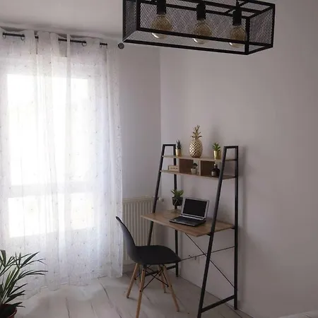 Le Pompidou T2 Pour 2 A 4 Pers Avec Parking Prive & Balcon Place Ney アンジェ